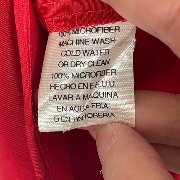 Vintage Red Rhinestone Western Blouse Size… - Picture 9 of 9